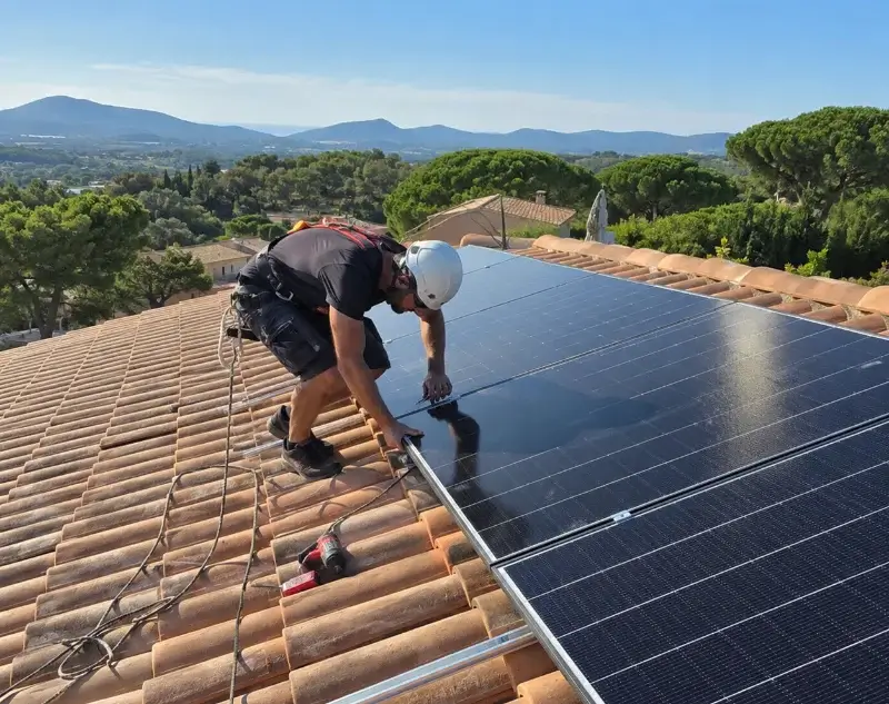 Installateur panneaux solaires Bossey — pose photovoltaïque sur toiture